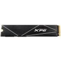 ADATA | XPG Gammix S70 BLADE | 512 GB | Format SSD M.2 2280 | Interfejs SSD PCIe Gen4x4 | Prędkość odczytu 7400 MB/s | Prędkość 