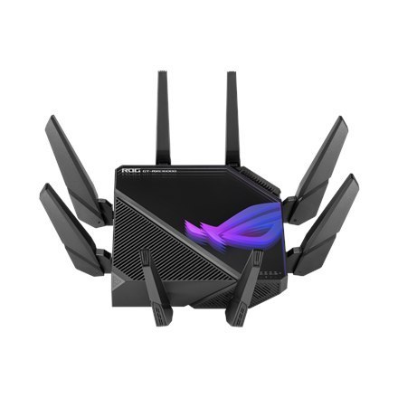 Router Asus ROG Rapture GT-AXE16000 Wi-Fi AX16000 2xWAN/LAN 10Gb/s 1xWAN 2,5Gb/s 4x LAN 1Gb/s