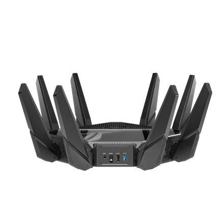 Router Asus ROG Rapture GT-AXE16000 Wi-Fi AX16000 2xWAN/LAN 10Gb/s 1xWAN 2,5Gb/s 4x LAN 1Gb/s
