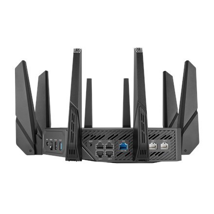 Router Asus ROG Rapture GT-AXE16000 Wi-Fi AX16000 2xWAN/LAN 10Gb/s 1xWAN 2,5Gb/s 4x LAN 1Gb/s