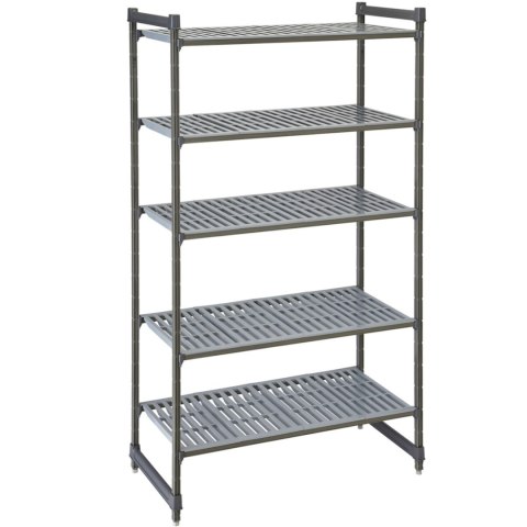 Regał magazynowy z kompozytu 4 wentylowane półki Camshelving Basics Plus 915 x 540 x 1830 mm