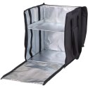 Torba plecak obiadowy termiczny do transportu lunchbox pizzy z półką 38 x 35.5 x 43 cm