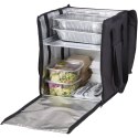 Torba plecak obiadowy termiczny do transportu lunchbox pizzy z półką 38 x 35.5 x 43 cm