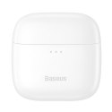 Bezprzewodowe słuchawki Bluetooth 5.0 TWS douszne wodoodporne IPX5 E8 biały
