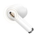 Bezprzewodowe słuchawki Bluetooth 5.0 TWS douszne wodoodporne IPX5 E8 biały