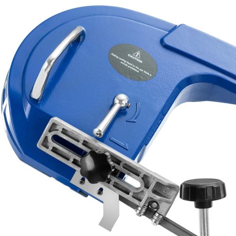 Piła przecinarka taśmowa do metalu plastiku wys. cięcia 18 cm szer. cięcia 21 cm 250 W