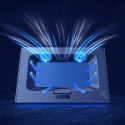 Podstawka chłodząca z podświetleniem do laptopa do 21" Turbo Fan USB szary