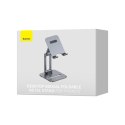Podstawka stojak metalowy do smartfona Desktop Biaxial Foldable do 7" szary