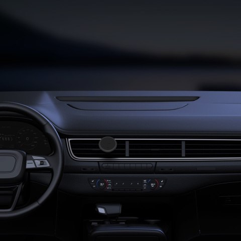 Samochodowy uchwyt magnetyczny do smartfona na kratkę wentylacyjną C01 czarny