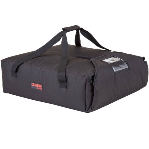 Torba termiczna dostawcza do transportu 2-3 pudełek pizzy 43 x 55 x 16.5 cm - czarna