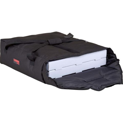 Torba termiczna dostawcza do transportu 2-3 pudełek pizzy 43 x 55 x 16.5 cm - czarna