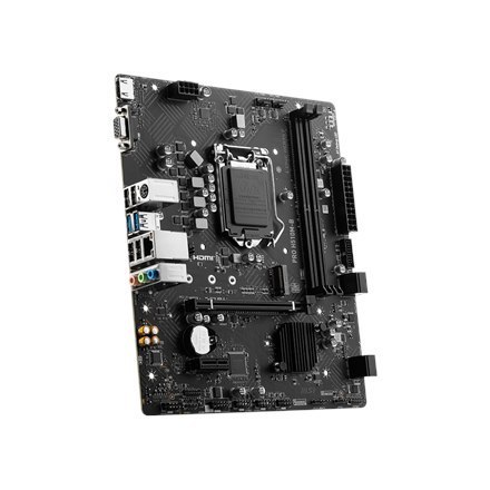 MSI | PRO H510M-B | Rodzina procesorów Intel | Gniazdo procesora LGA1200 | DDR4 DIMM | Gniazda pamięci 2 | Obsługiwane interfejs