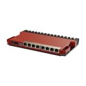 MikroTik | Router | L009UiGS-RM | Brak Wi-Fi | 10/100/1000 Mbit/s | Porty Ethernet LAN (RJ-45) 8 | Obsługa sieci mesh Nie | MU-M