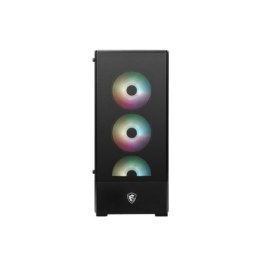 MSI | Obudowa PC | MAG FORGE 112R | Okno boczne | Czarny | Mid-Tower | Zasilacz w zestawie Nie | ATX
