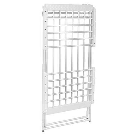 Adler | Składany elektryczny wieszak do suszenia ubrań | AD 7821 | 220 W | Srebrny/Biały | IP22