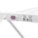 Adler | Składany elektryczny wieszak do suszenia ubrań | AD 7821 | 220 W | Srebrny/Biały | IP22
