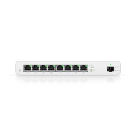 Ubiquiti | UISP Router | UISP-R | Brak Wi-Fi | 10/100 Mbit/s (RJ-45) portów | 10/1001000 Mbit/s | Ethernet LAN (RJ-45) portów 8 