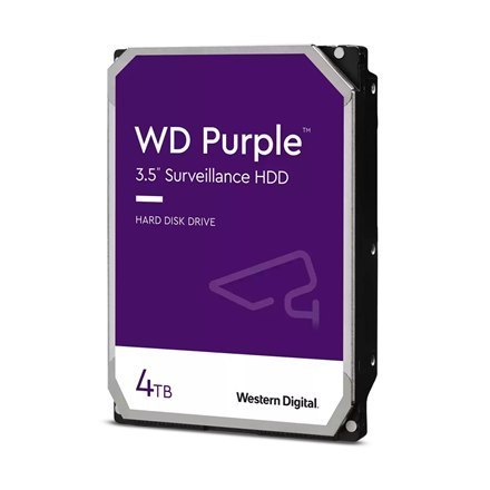 Western Digital Purple Surveillance, 4 TB, 3.5"", HDD Western Digital | Hard Drive | Digital Purple Surveillance | 4000 GB