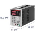 Zasilacz laboratoryjny serwisowy 0-60 V 0-5 A DC 550 W LED USB RS233