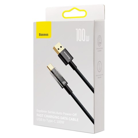Explorer Series kabel przewód USB USB-C 100W 1 m czarny