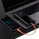 Powerbank 20000mAh 65W 2xUSB USB-C kabel USB-C Quick Charge czarny