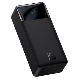 Powerbank 30000mAh 2xUSB USB-C microUSB 15W Quick Charge AFC FCP czarny