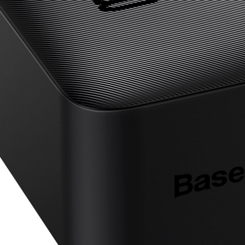 Powerbank 30000mAh 2xUSB USB-C microUSB 15W Quick Charge AFC FCP czarny