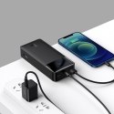 Powerbank 30000mAh 2xUSB USB-C microUSB 15W Quick Charge AFC FCP czarny