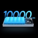 Powerbank Adaman2 z wyświetlaczem cyfrowym 10000mAh 2xUSB 1xUSB-C Quick Charge biały
