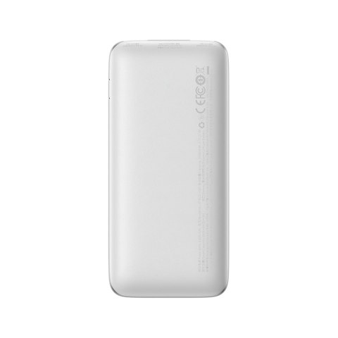 Powerbank Bipow Pro 10000mAh 20W z kablem USB USB-C 3A 0.3m biały