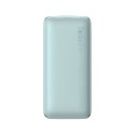 Powerbank Bipow Pro 10000mAh 20W z kablem USB USB-C 3A 0.3m niebieski