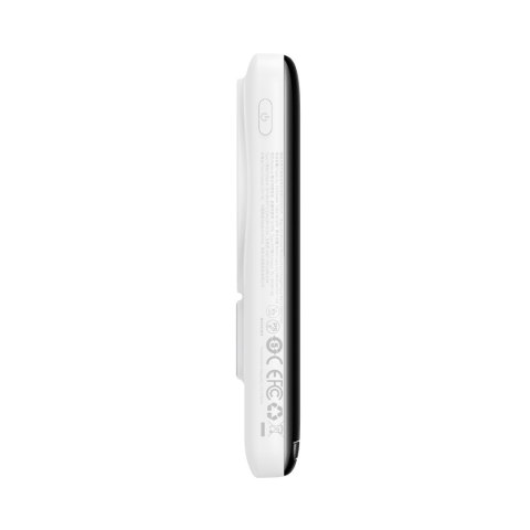 Powerbank z bezprzewodowym ładowaniem MagSafe 10000mAh 20W biały + kabel USB-C 0.5m