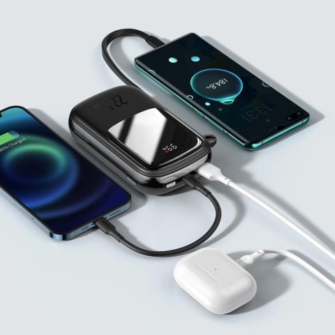 Powerbank z szybkim ładowaniem 20000mAh 22.5W QC-PD-SCP-FCP kabel USB-C czarny
