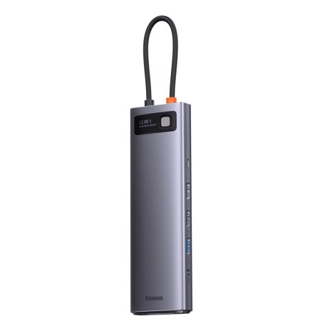 Wielofunkcyjny HUB 12w1 USB-C HDMI DP USB-C minijack 3.5mm RJ45 SD