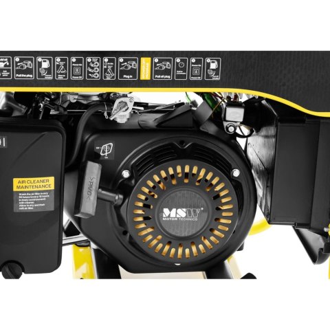 Agregat prądotwórczy inwertorowy generator prądu 5 l 230 V 3200 W AVR