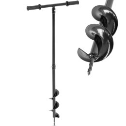 Wiertnica świder ręczny do ziemi śr. 80 mm do 100 cm