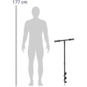 Wiertnica świder ręczny do ziemi śr. 80 mm do 100 cm