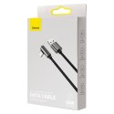 Kabel przewód dla graczy kątowy Legendary USB - USB-C 66W 2m - czarny