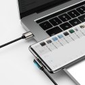 Kabel przewód dla graczy kątowy Legendary USB - USB-C 66W 2m - czarny