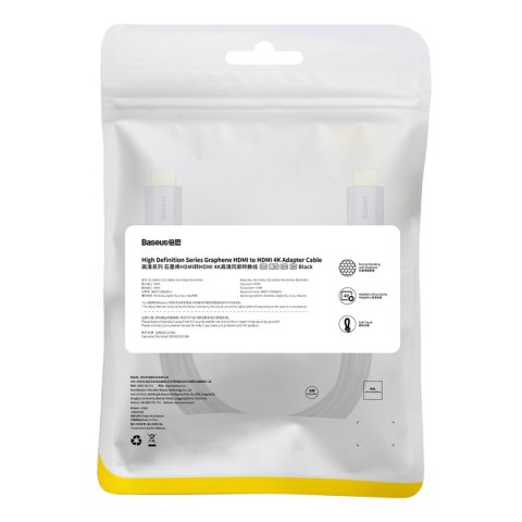 Przewód kabel HDMI 2.0 High Definition Series 4K 60Hz 3m - czarny