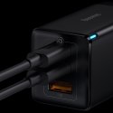 Szybka uniwersalna ładowarka sieciowa GaN3 PRO 2x USB-C / USB + kabel USB-C 65W - biały