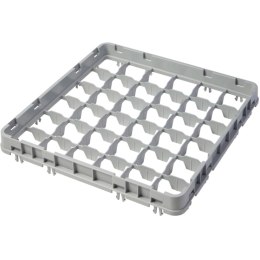 Nadstawka na szkło Half Drop E2 do kosza CAMBRO 50x50cm 36 przegródek - szara