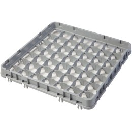 Nadstawka na szkło Half Drop E2 do kosza CAMBRO 50x50cm 49 przegródek - szara