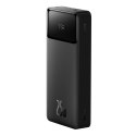 Powerbank 10000mAh USB / USB-C 25W PD QC + kabel USB-C - czarny