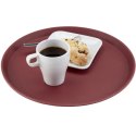 Taca kelnerska antypoślizgowa CAMBRO Camtread okrągła 35.5cm - burgund