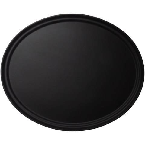 Taca kelnerska antypoślizgowa CAMBRO Camtread owalna - czarna