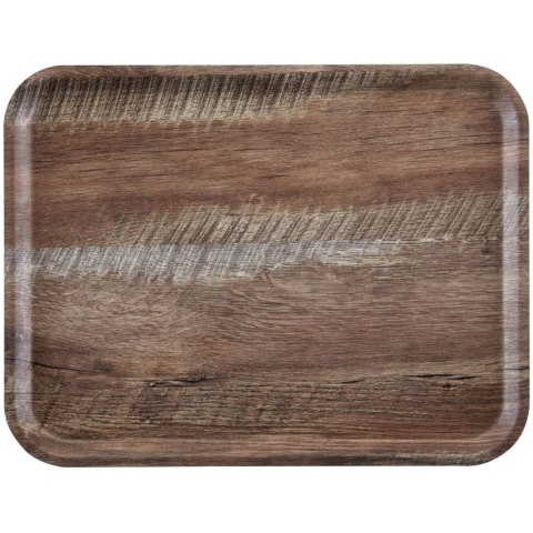 Taca kelnerska do serwowania CAMBRO Capri 37x53cm - ciemny dąb