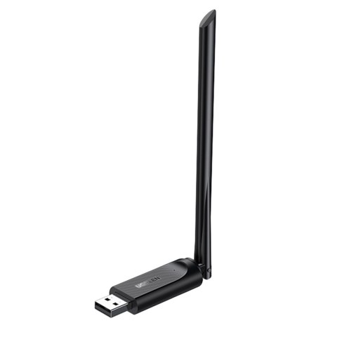 Zewnętrzna karta sieciowa WiFi Dual Band 2.4GHz i 5GHz USB - czarna