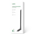 Zewnętrzna karta sieciowa WiFi Dual Band 2.4GHz i 5GHz USB - czarna