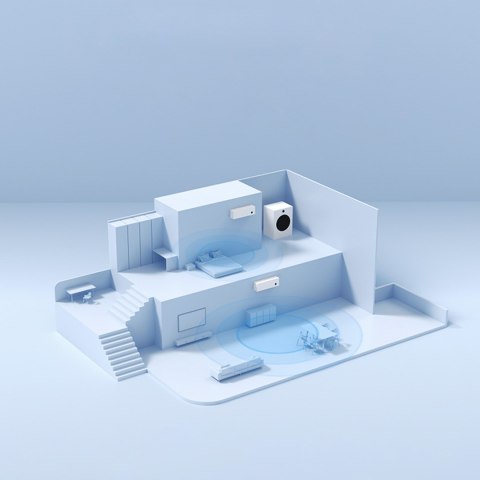 Zewnętrzna karta sieciowa WiFi Dual Band 2.4GHz i 5GHz USB - czarna